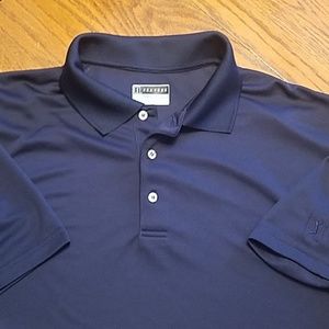 Men's golf polo.  Navy blue.   PGA TOUR